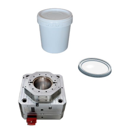 Stampo per secchio di vernice da 10 litri